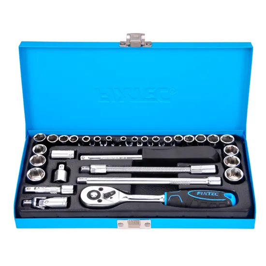 Fixtec Socket Ratchet Wrench Set 31PCS 1/4